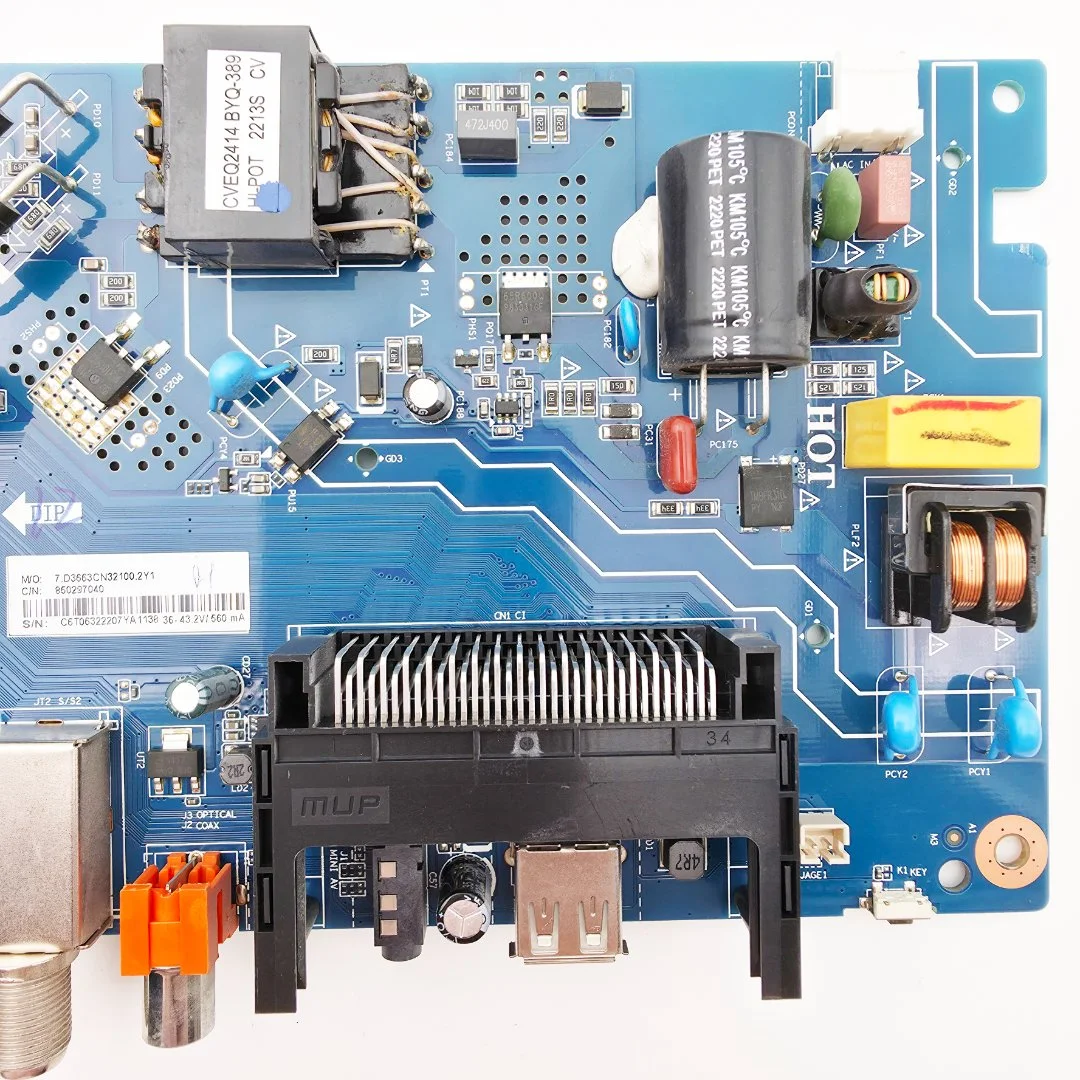 Материнская плата JUC7.820.00279257 7.D3663CN32100.2Y1 для телевизора Dexp F32H7000C - миниатюра 5