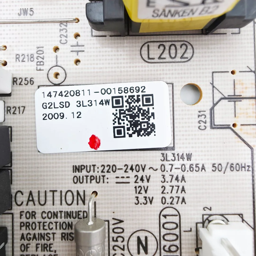 Блок питания PSC10308D M для телевизора Sony KLV-32BX301 - миниатюра 3