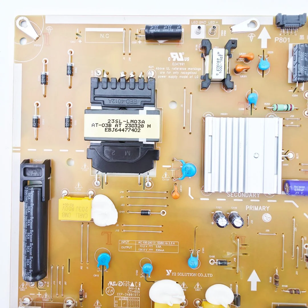 Блок питания LGP55S-23UL6A EAY65895457 для телевизора LG 55UR91006LA - миниатюра 5