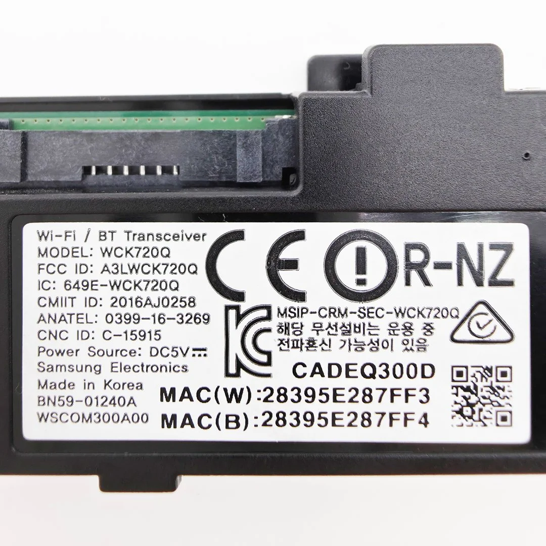 Wi-Fi модуль WCK720Q BN59-01240A для телевизора Samsung UE40K6500BU - миниатюра 3