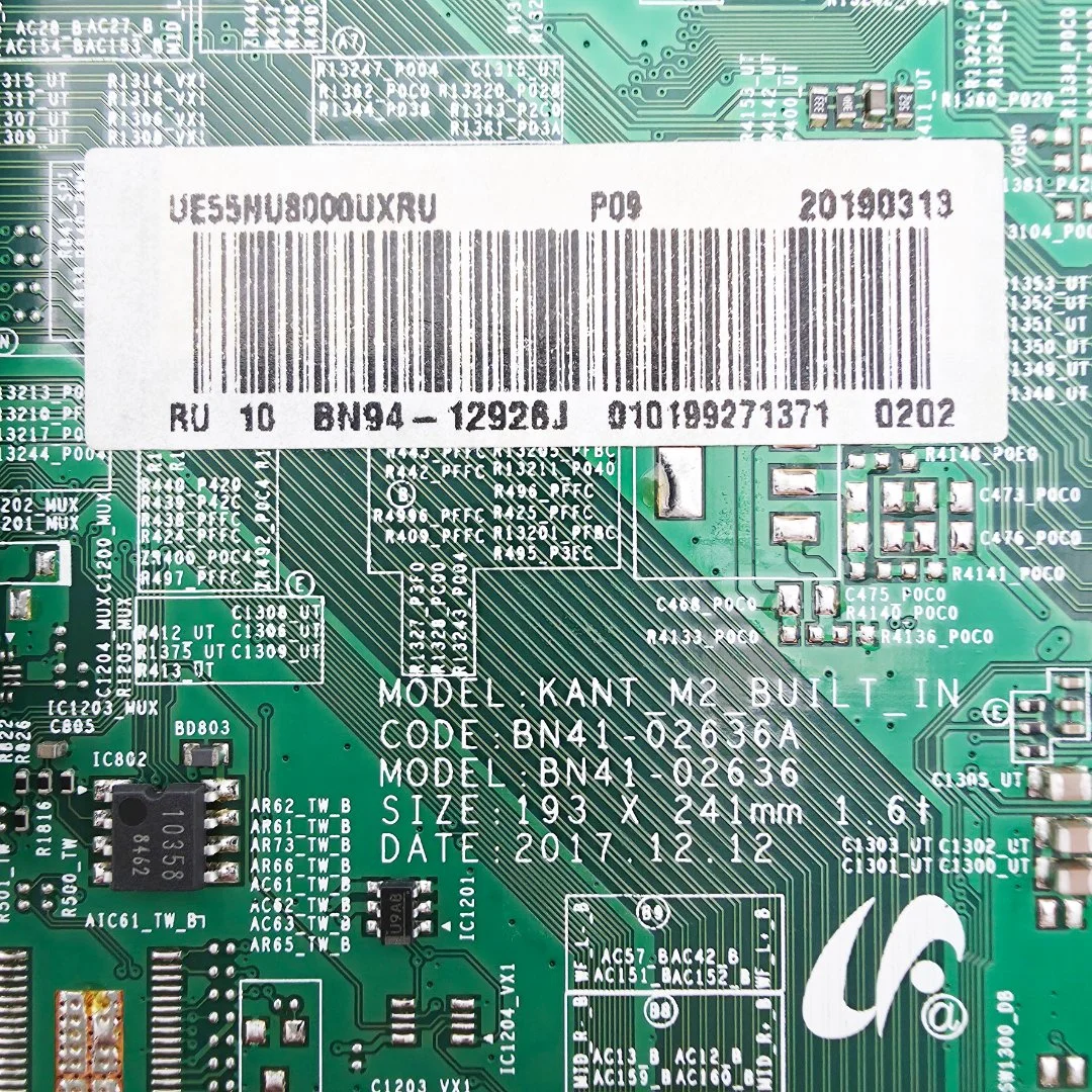 Материнская плата BN41-02636A BN94-12926J для телевизора Samsung UE55NU8000U - миниатюра 4