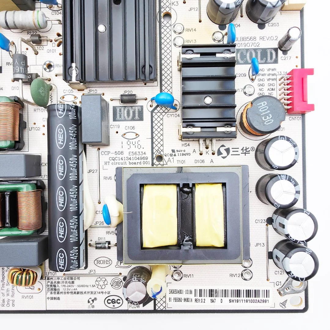 Блок питания DLBB568 REV:0.2 для телевизора Xiaomi Mi L55M5-5ASP - миниатюра 8
