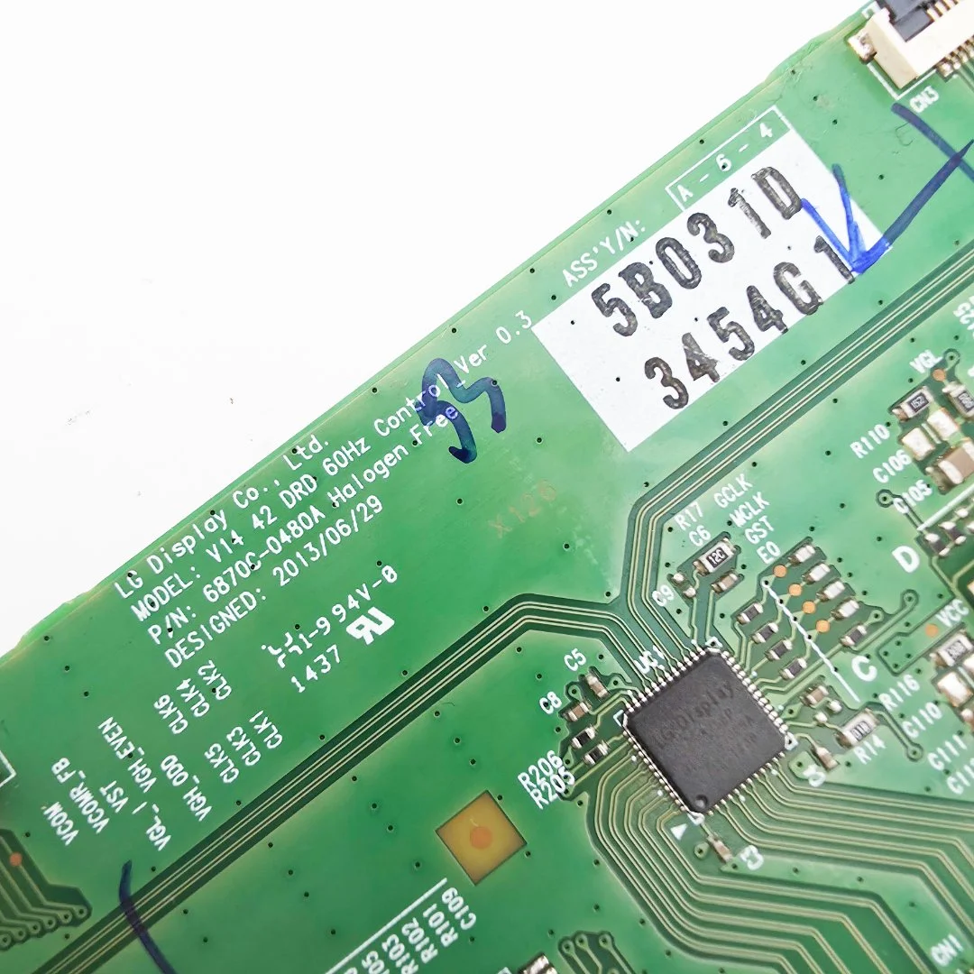 T-CON 6870C-0480A для телевизора LG 42LB569V - миниатюра 3