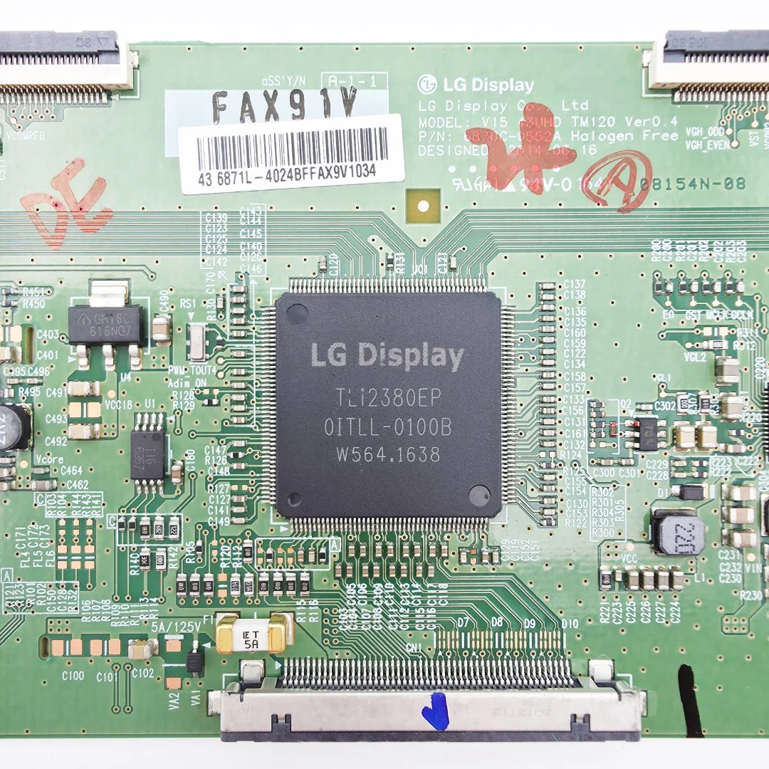 T-CON 6870C-0552A 6871L-4024B для телевизора Philips 43PUT6101/60 - миниатюра 4