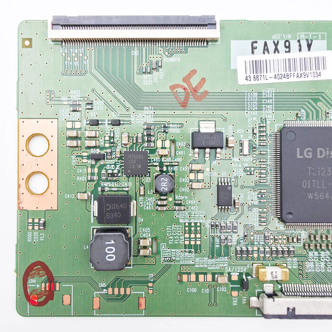T-CON 6870C-0552A 6871L-4024B для телевизора Philips 43PUT6101/60 - миниатюра 5