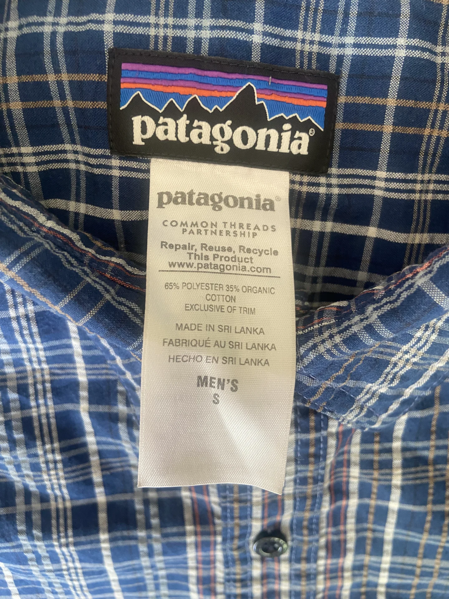 Мужская рубашка Patagonia - миниатюра 2