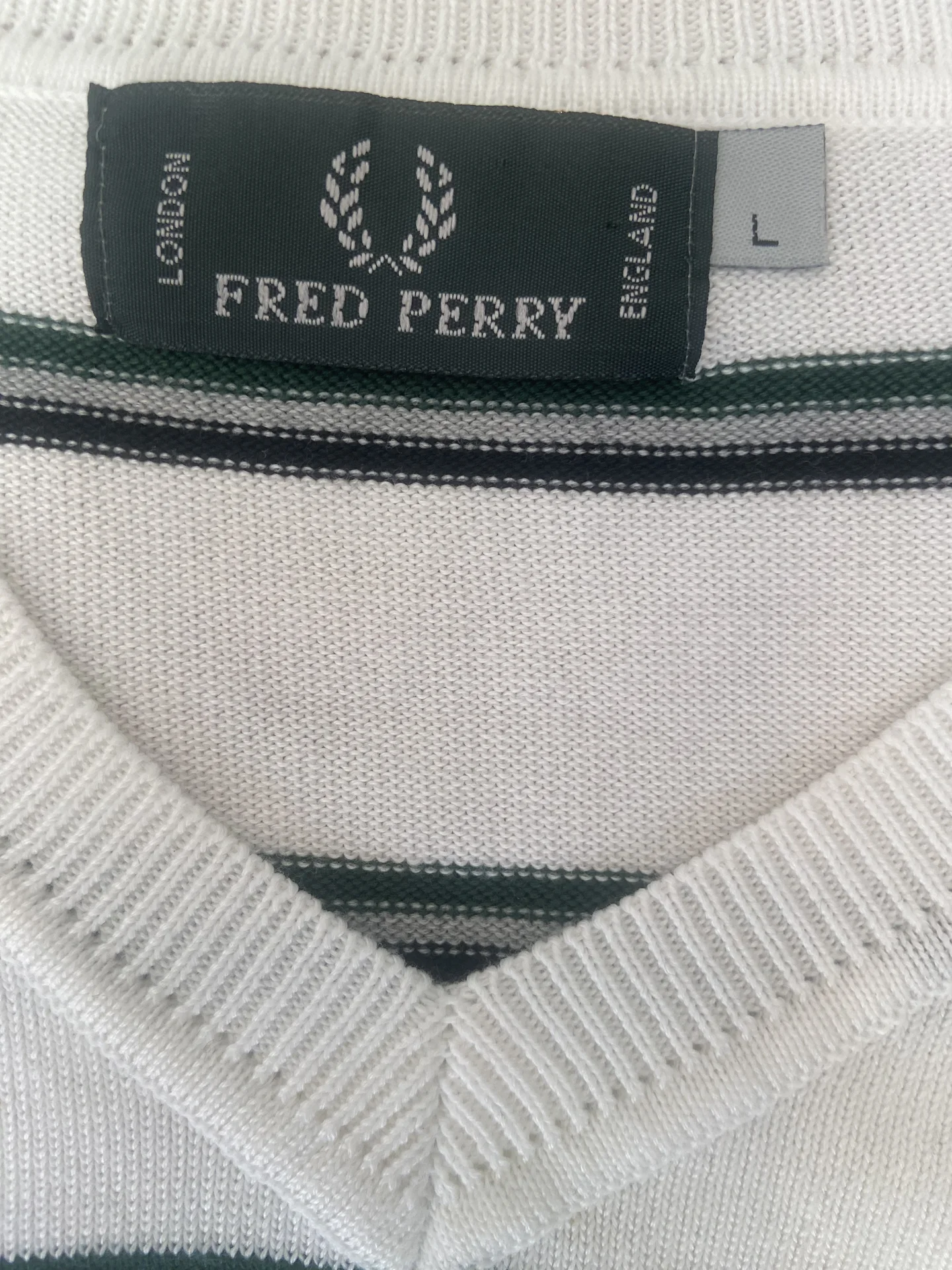 Женский Свитер кофта Fred Perry джемпер - миниатюра 2