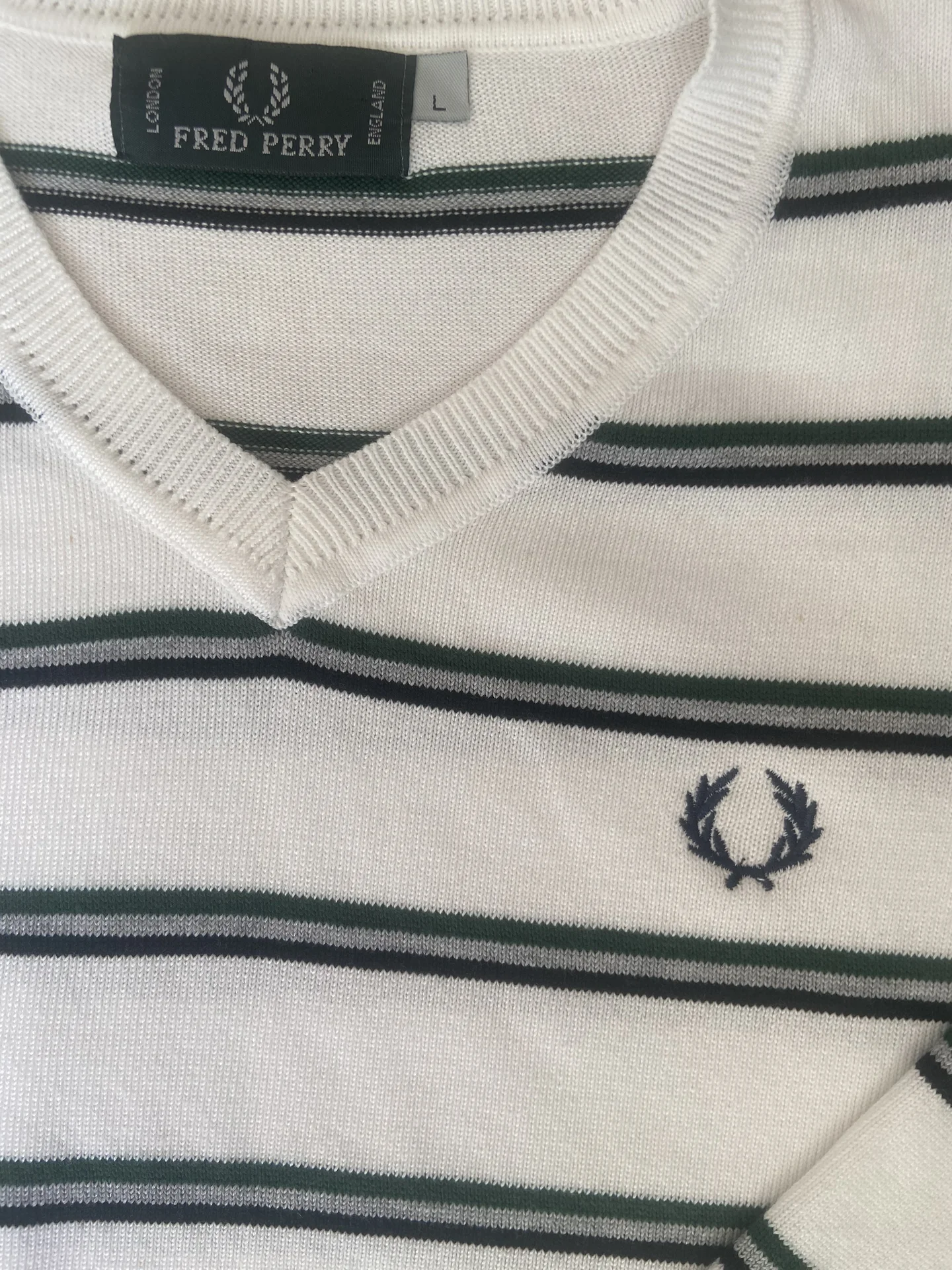 Женский Свитер кофта Fred Perry джемпер - миниатюра 4