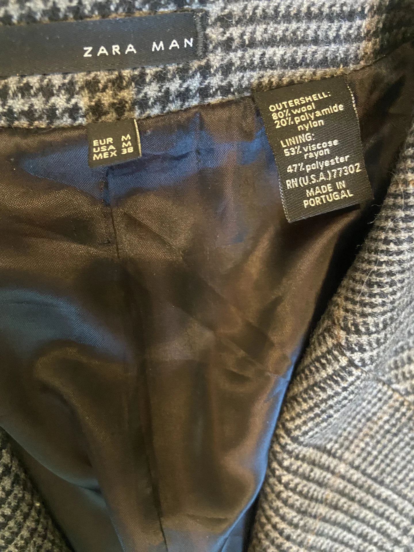 Пальто мужское Zara Man - миниатюра 6