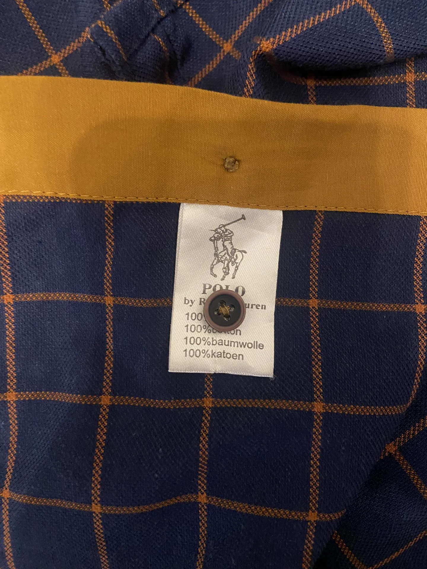 Рубашка мужская ralph lauren - миниатюра 3