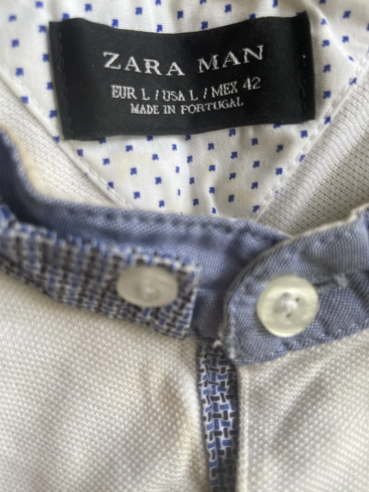 Поло мужское Zara Man - миниатюра 2