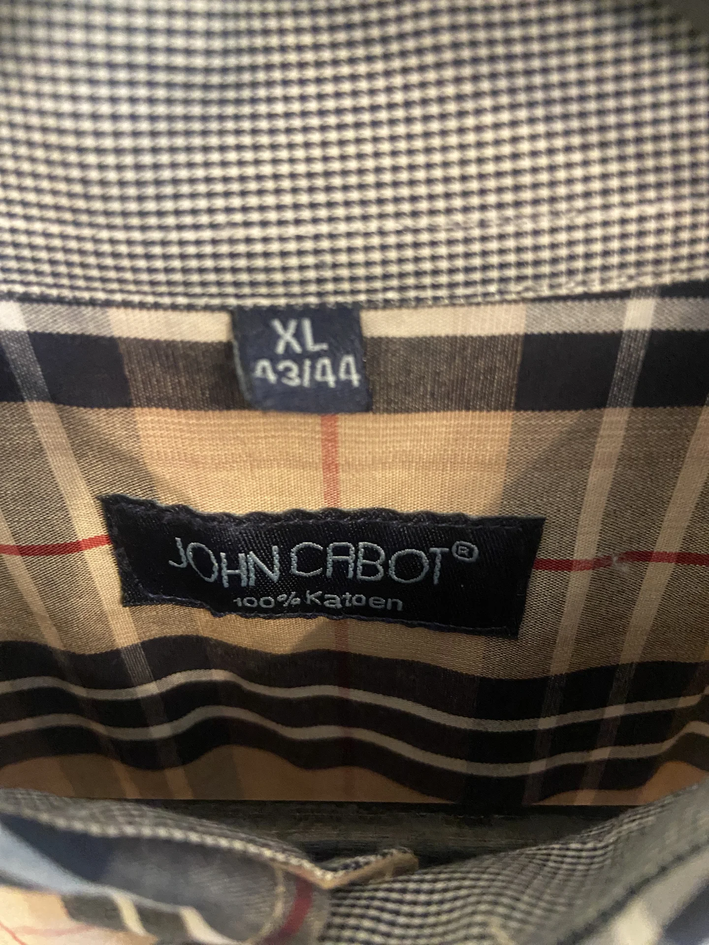 Рубашка мужская John Cabot - миниатюра 2
