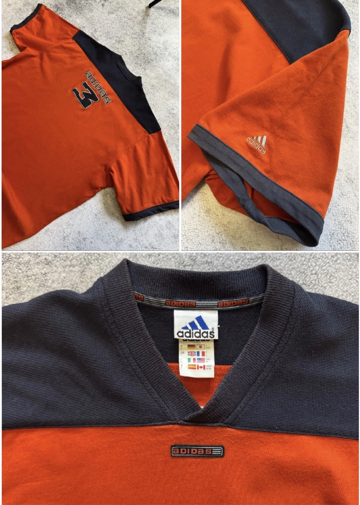 Футболка Adidas Винтаж оригинал - миниатюра 4
