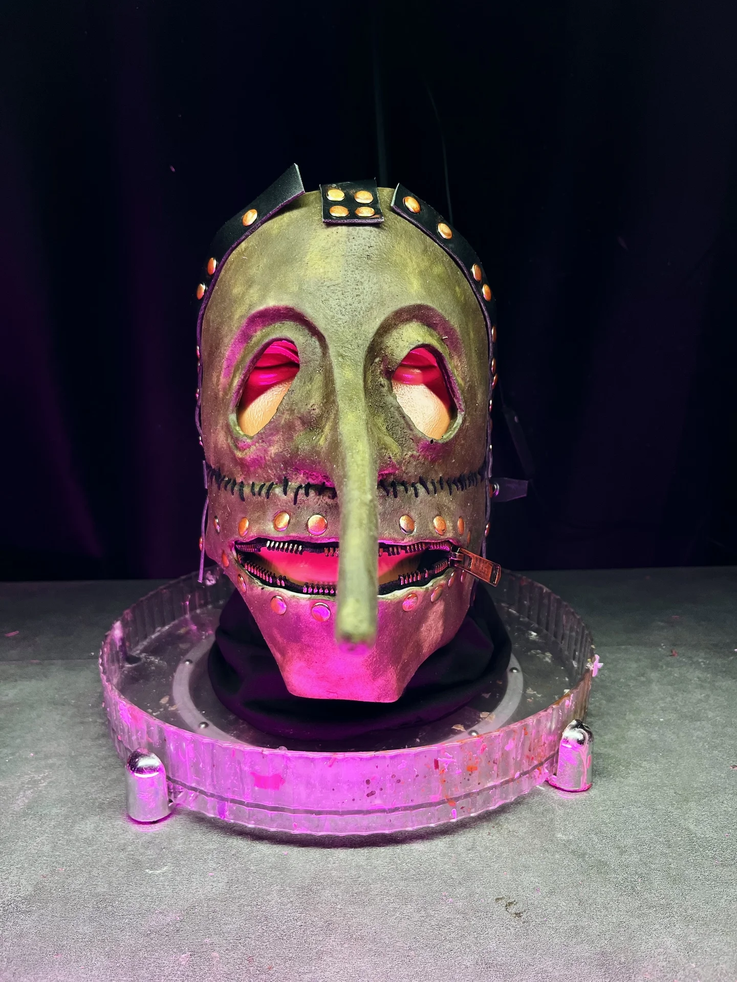 Силиконовая маска Криса Фена Slipknot - миниатюра 3