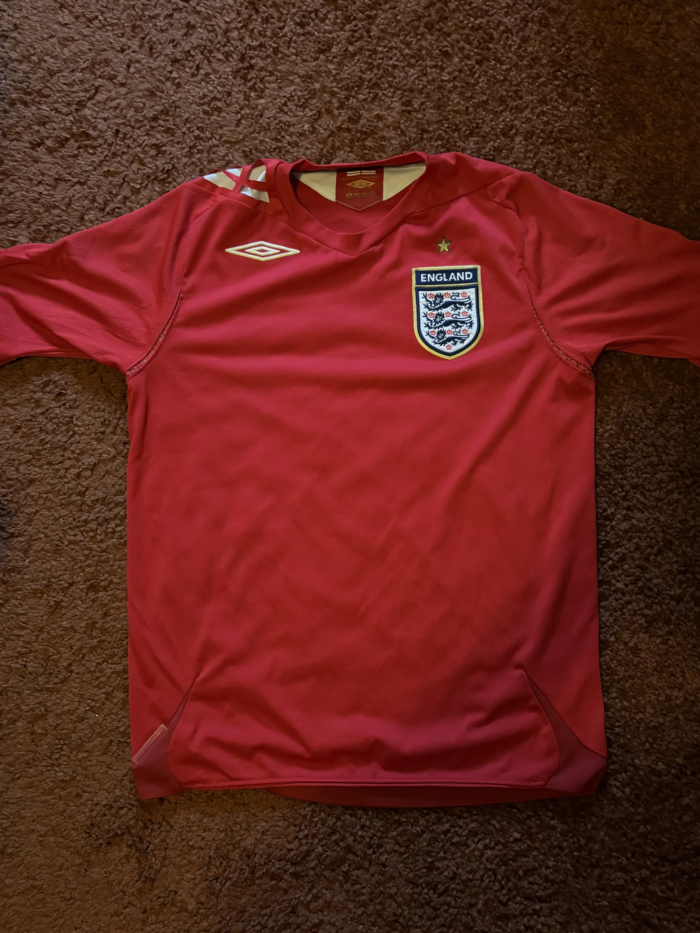 Джерсии футбольное сборной Англии Umbro Original
