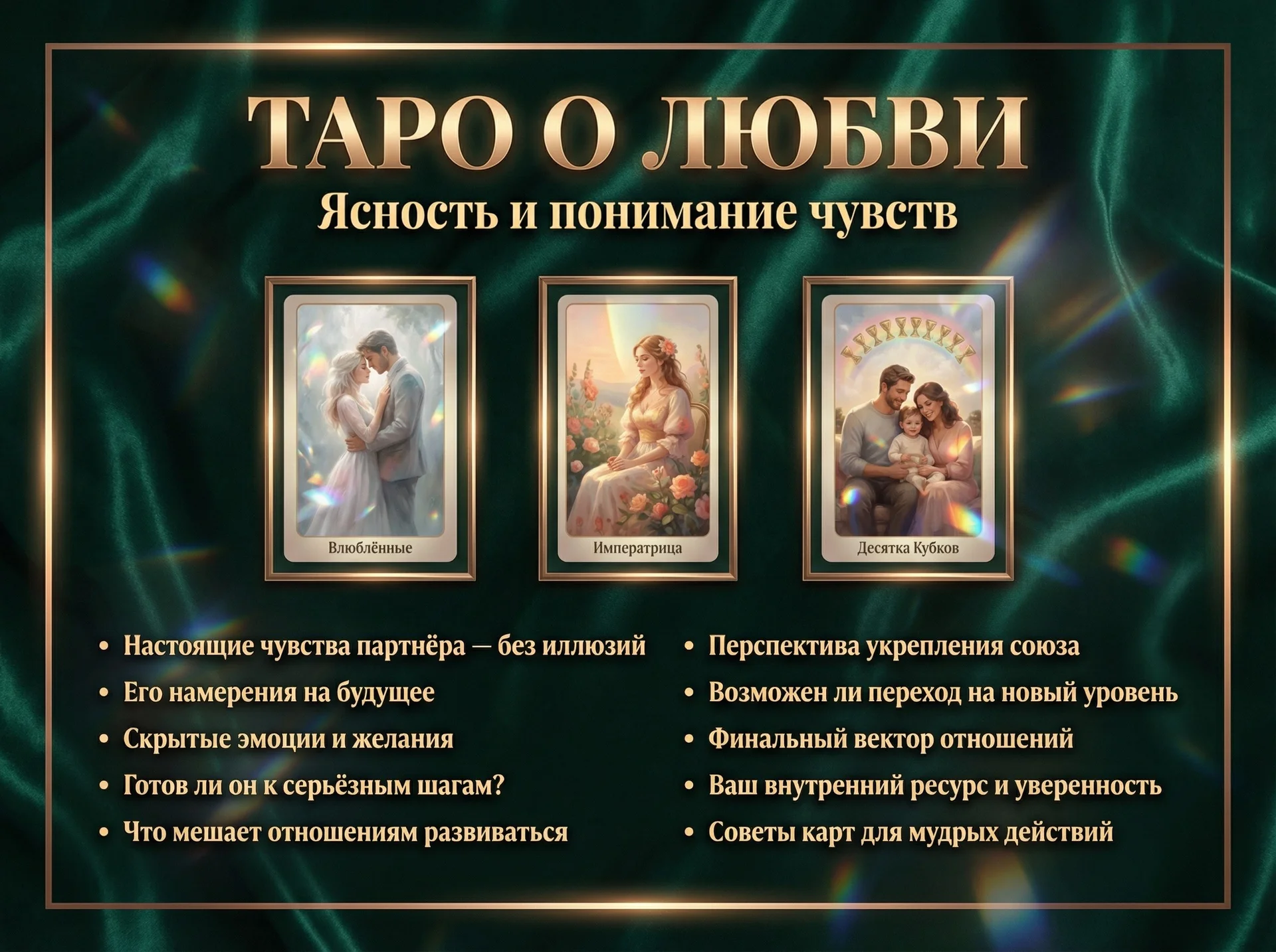 Расклад Таро онлайн на отношения и чувства - миниатюра 4