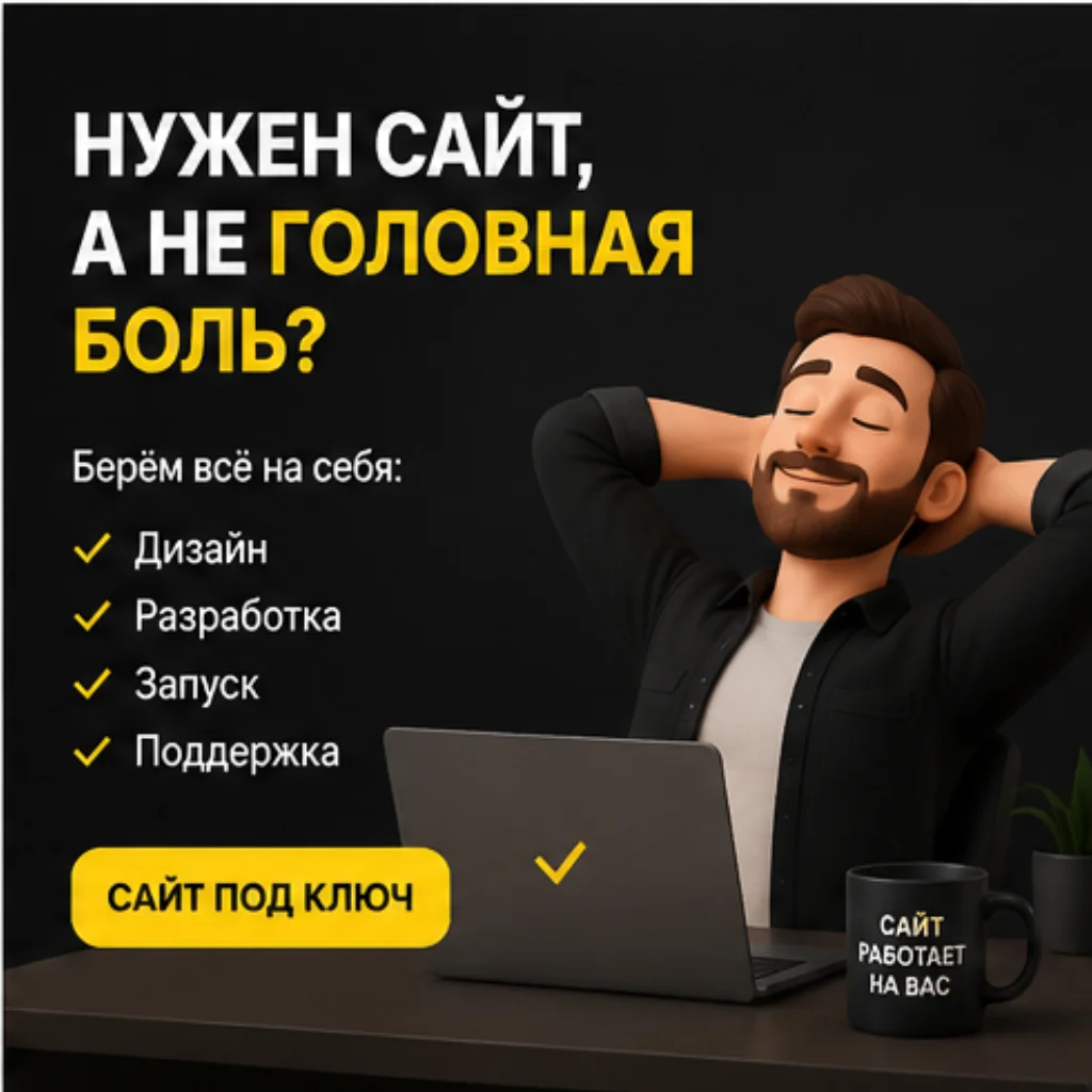 Разработка сайтов под ключ | Внедрение ИИ - изображение 1