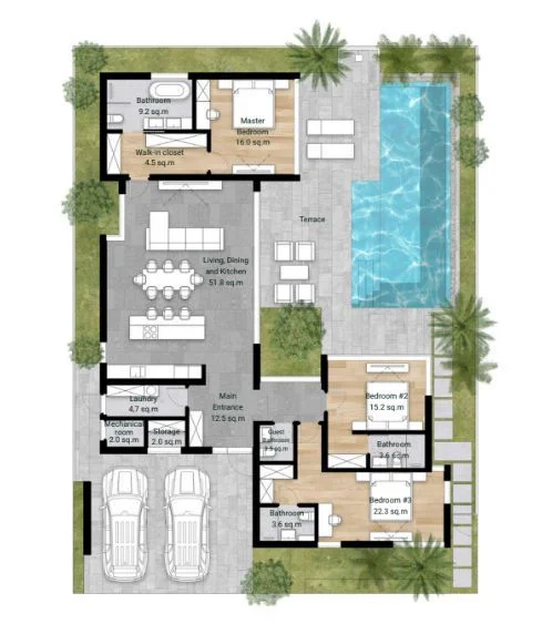 Вилла на Пхукете, Таиланд, 320 м² - миниатюра 17