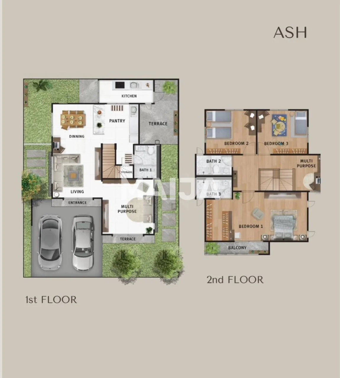 Вилла в Паттайе, Таиланд, 222 м² - миниатюра 2