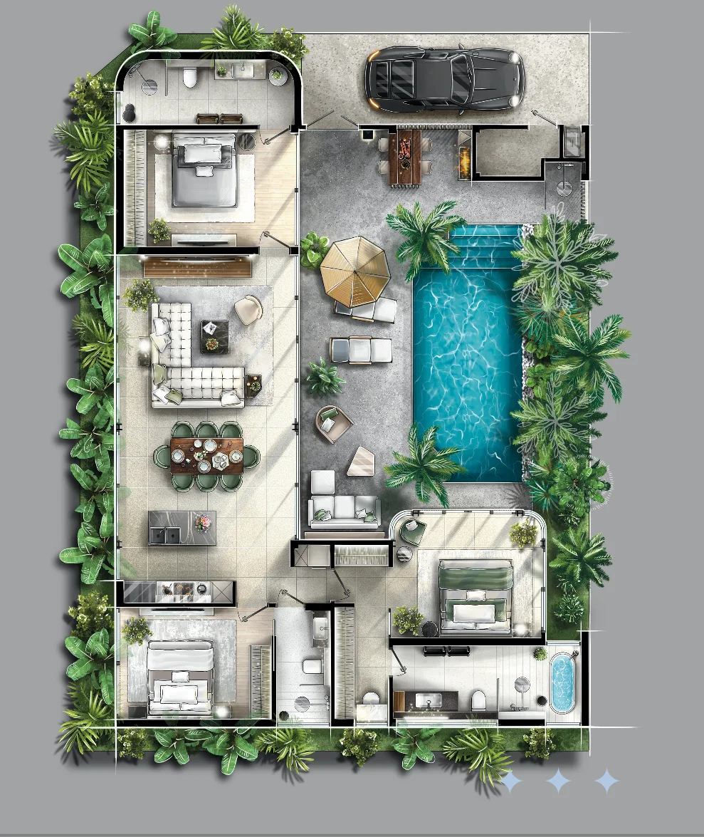 Вилла на острове Пхукет, Таиланд, 227.5 м² - миниатюра 15