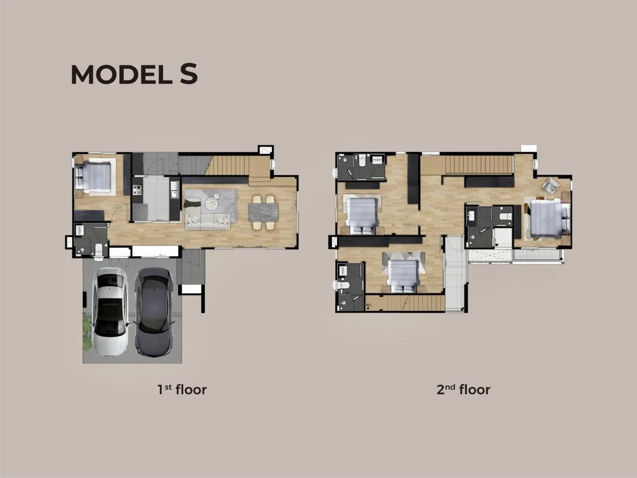Вилла в Паттайе, Таиланд, 202 м² - миниатюра 4