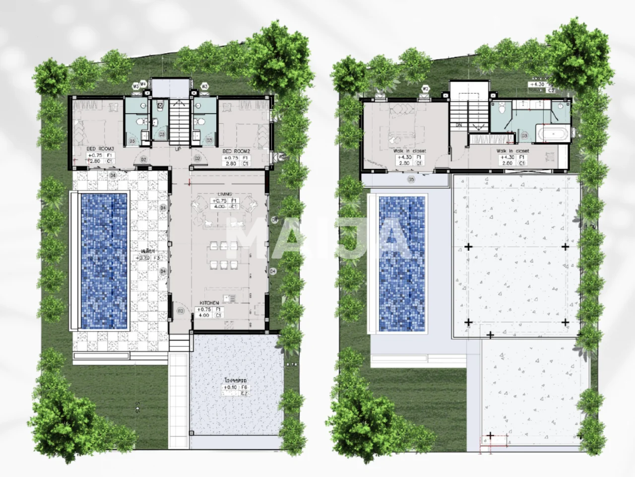 Вилла в Паттайе, Таиланд, 211 м² - миниатюра 2