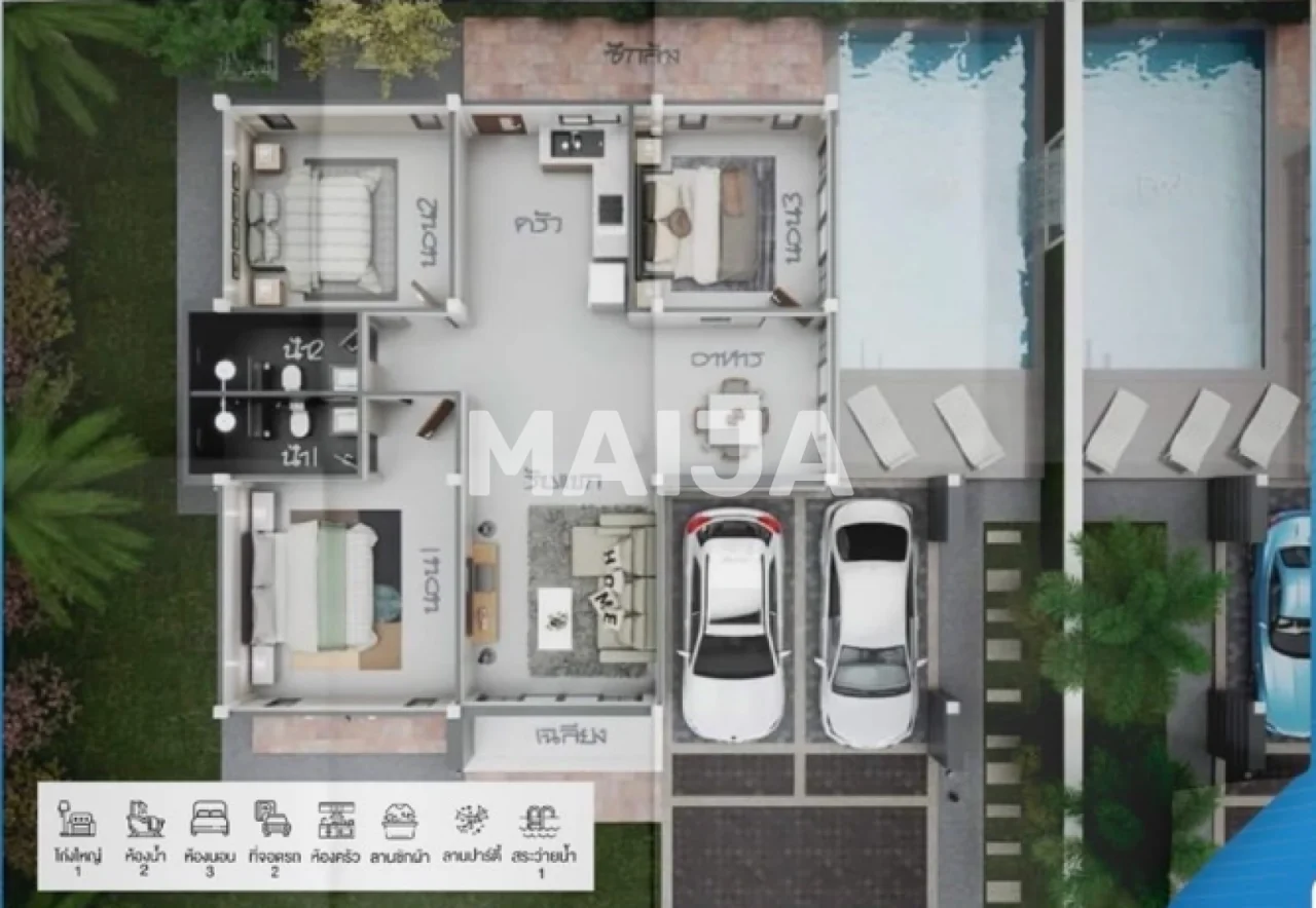 Вилла на острове Пхукет, Таиланд, 200 м² - миниатюра 2