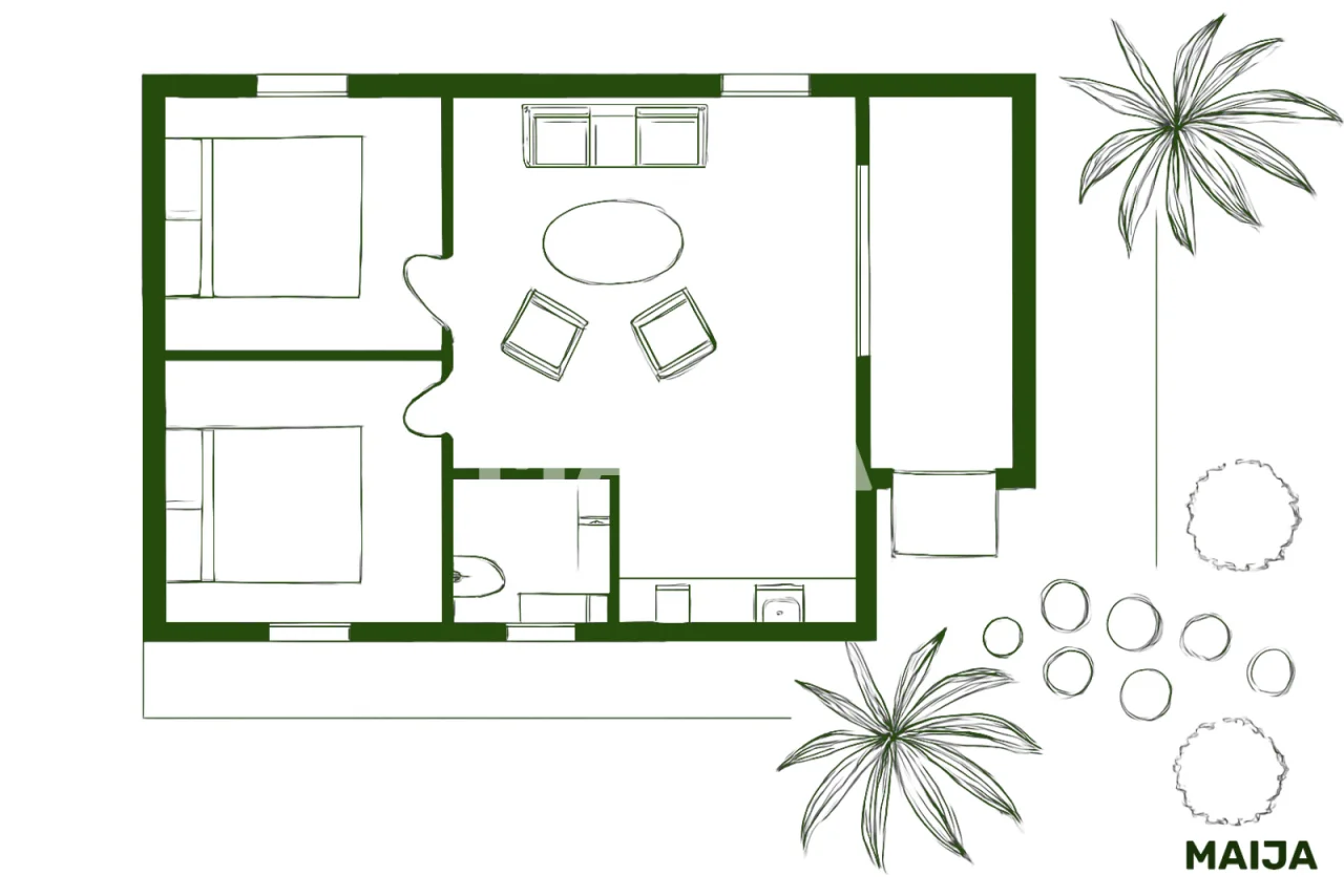 Вилла в Паттайе, Таиланд, 90 м² - миниатюра 2