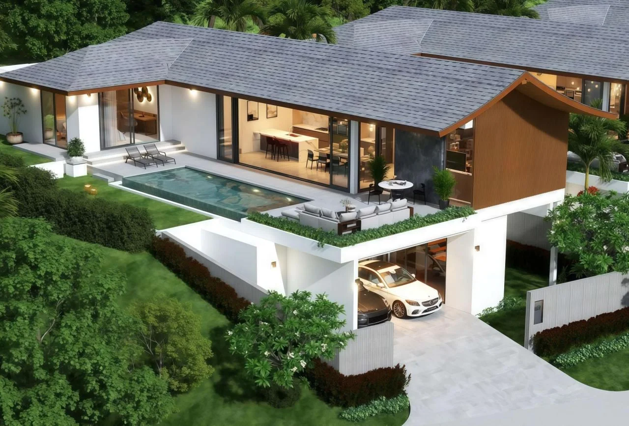 Вилла на Самуи, Таиланд, 350 м² - изображение 1