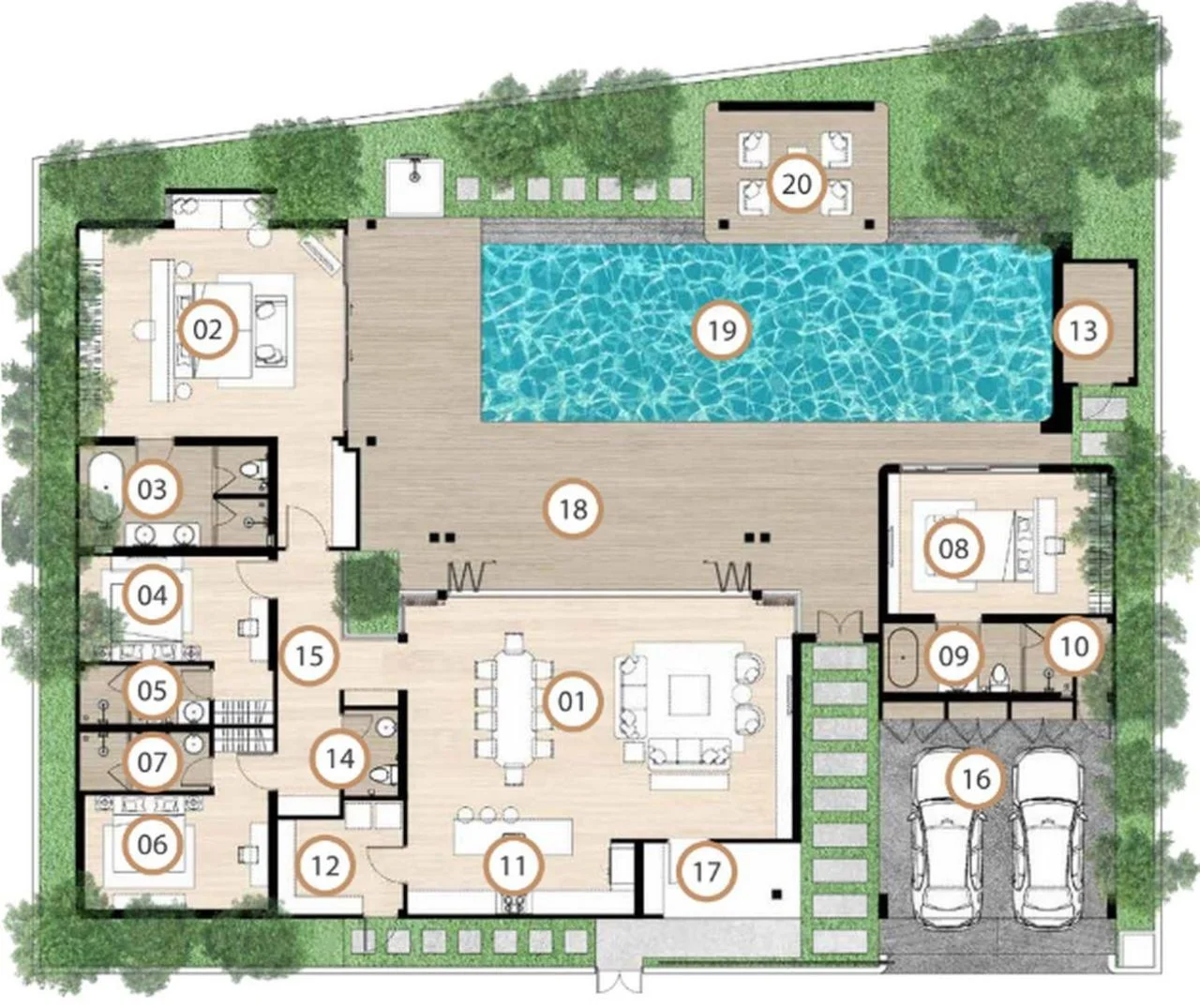 Вилла на острове Пхукет, Таиланд, 458 м² - миниатюра 17