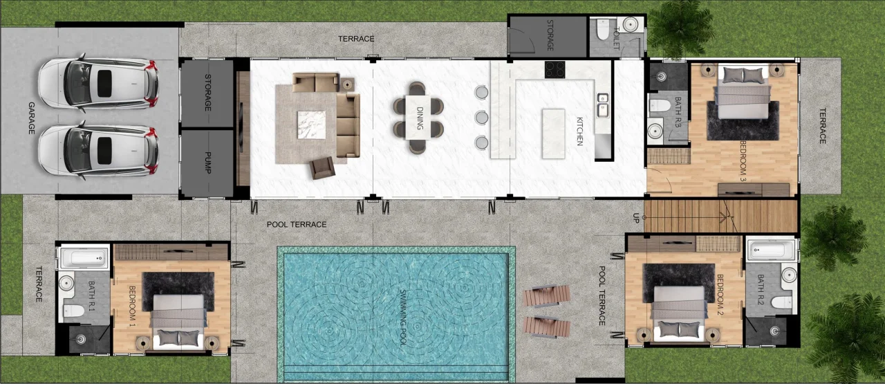 Вилла на Пхукете, Таиланд, 640 м² - миниатюра 2