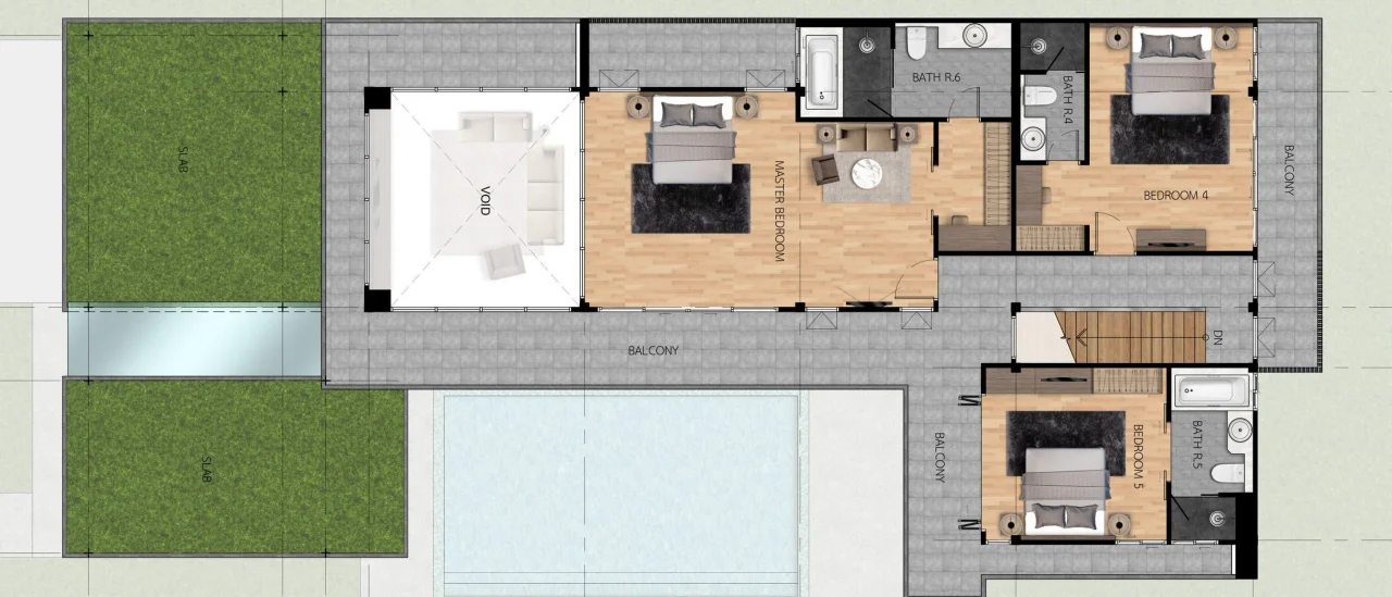 Вилла на Пхукете, Таиланд, 640 м² - миниатюра 3
