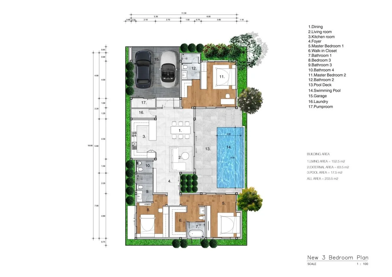 Вилла на Пхукете, Таиланд, 232 м² - миниатюра 11