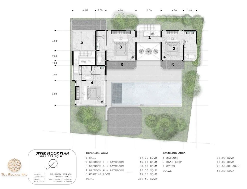 Вилла на острове Пхукет, Таиланд, 646 м² - миниатюра 3
