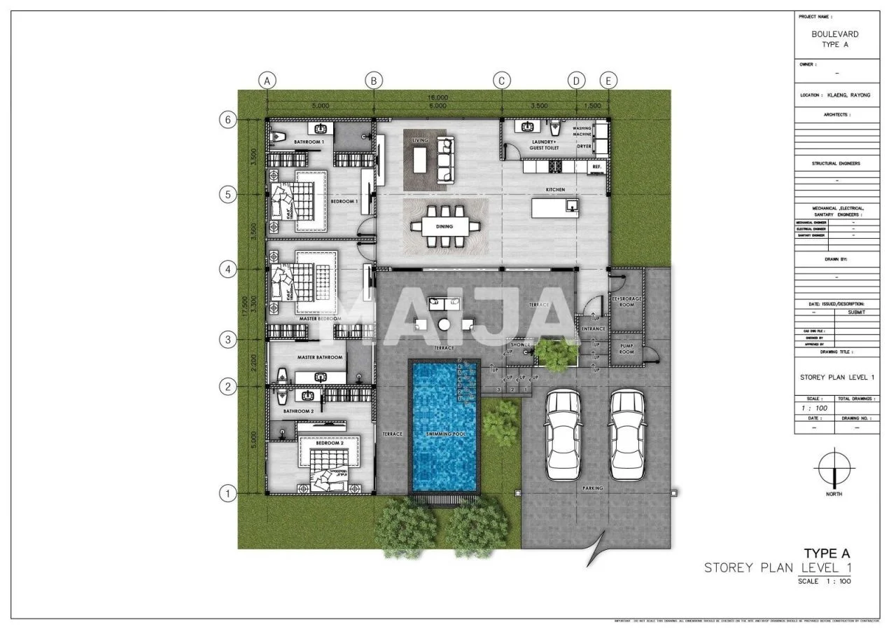 Вилла в Районге, Таиланд, 263 м² - миниатюра 2