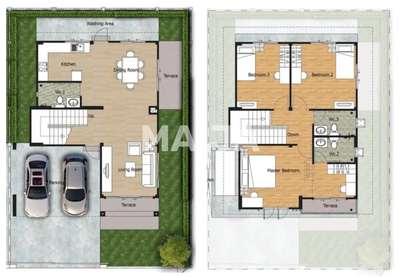 Вилла в Паттайе, Таиланд, 160 м² - миниатюра 2