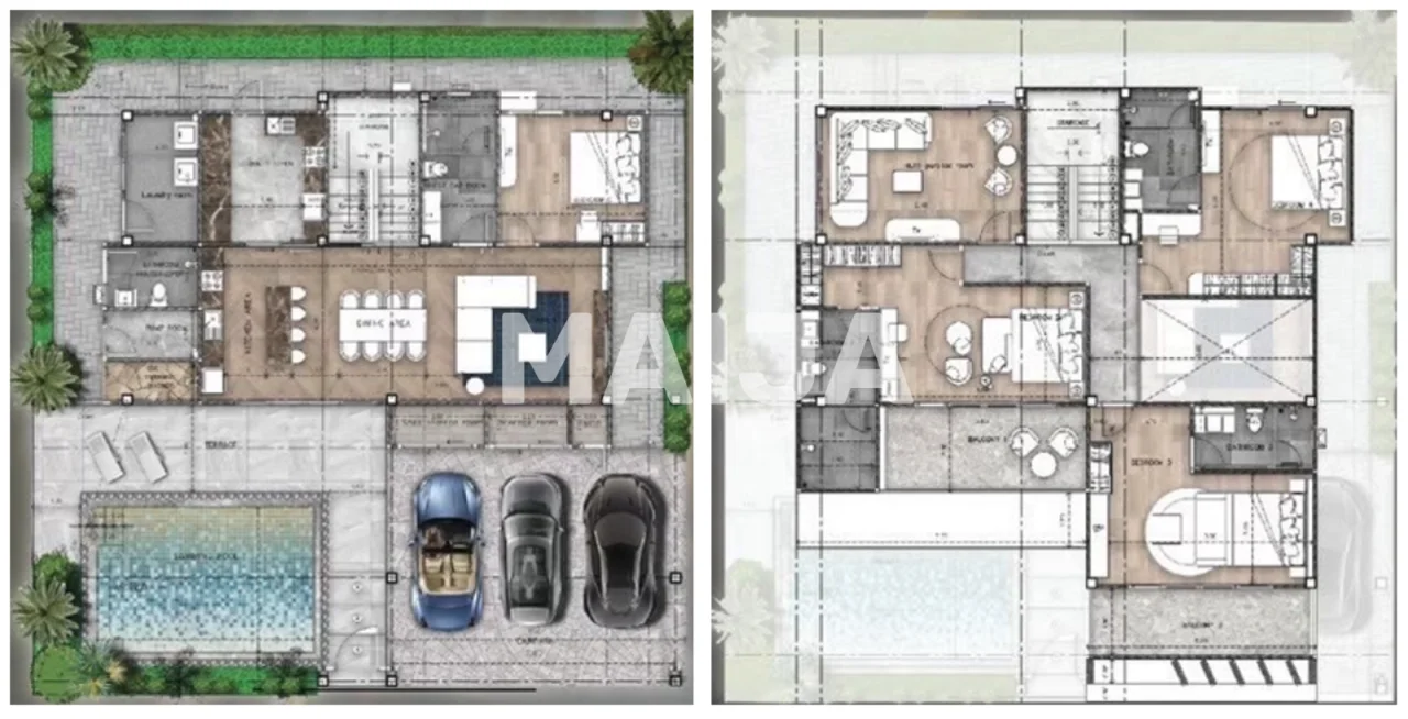 Вилла в Паттайе, Таиланд, 424.89 м² - миниатюра 2
