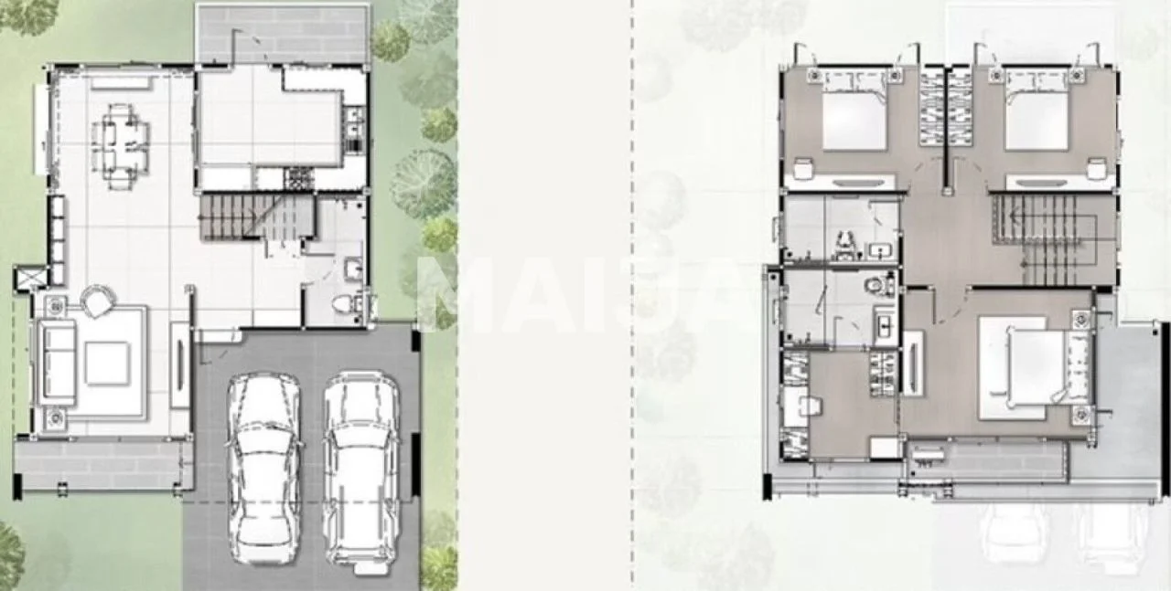 Вилла в Паттайе, Таиланд, 165 м² - миниатюра 2
