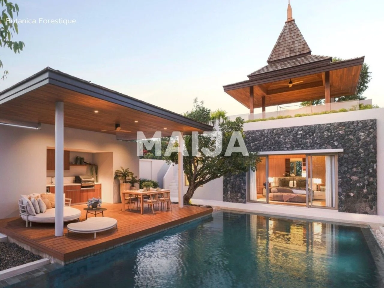 Вилла на острове Пхукет, Таиланд, 167 м² - изображение 1