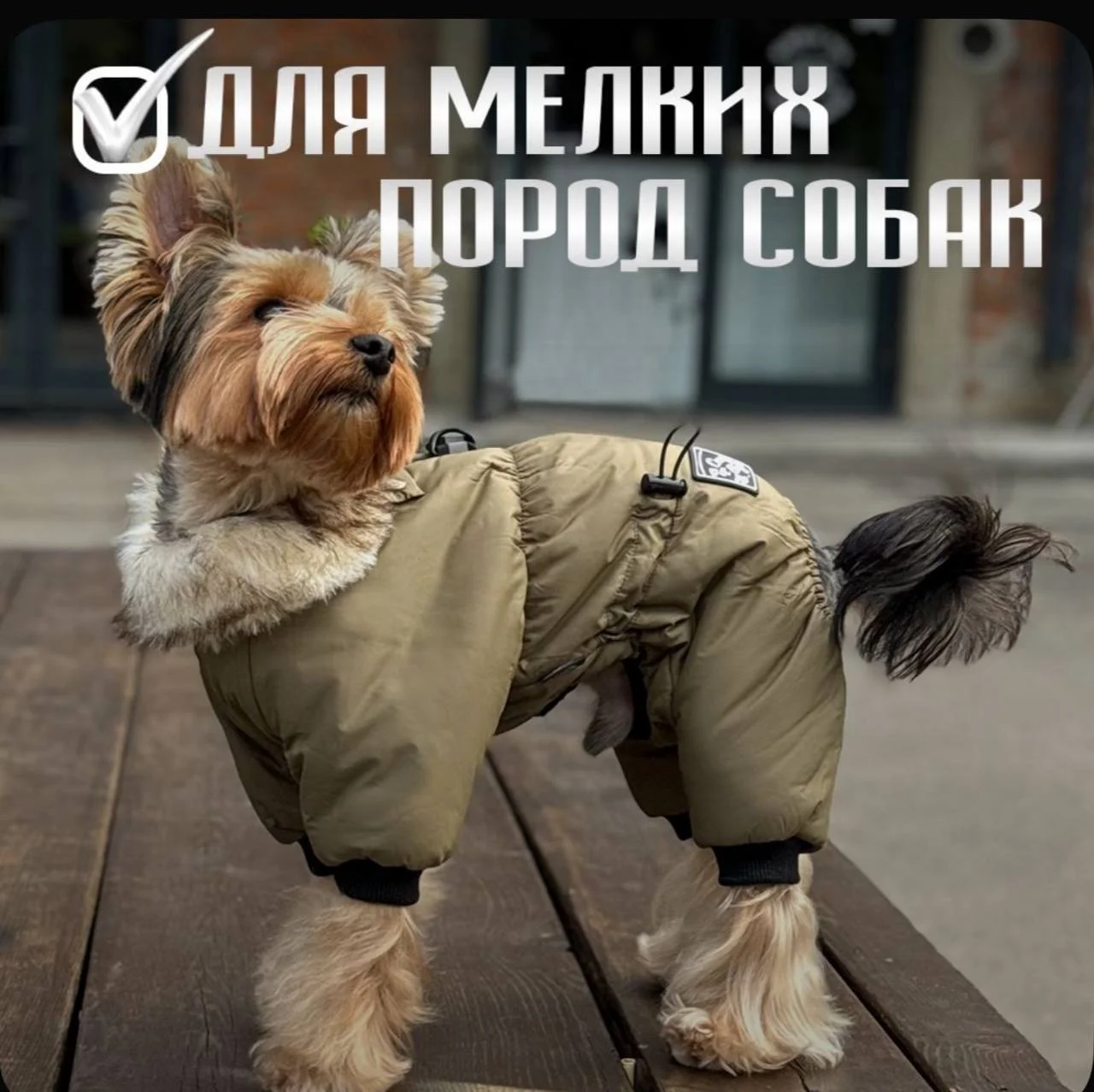 Кобез зимний для собак мелких пород р-р S