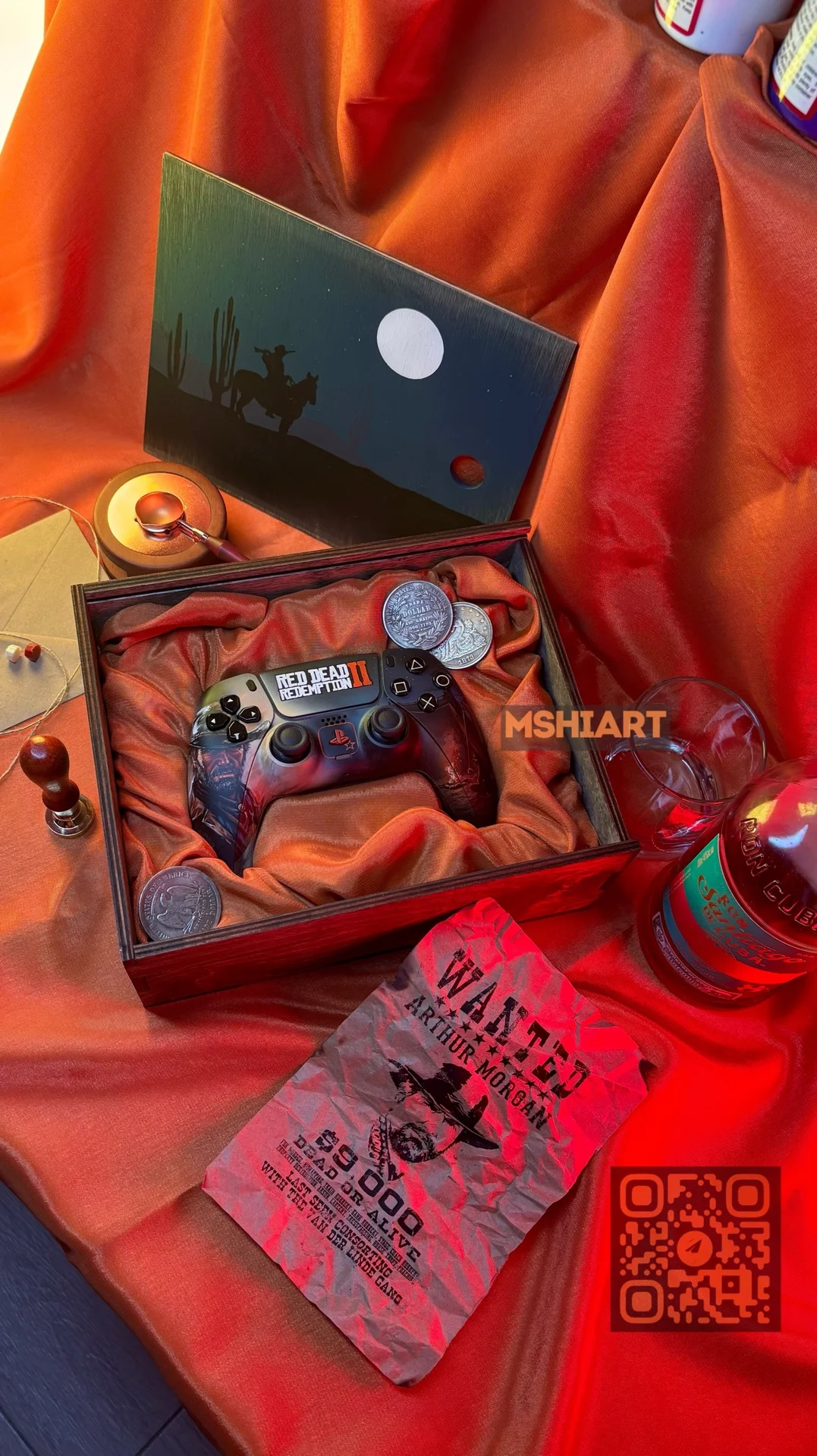 Геймпад rdr2, red dead redemption 2 - миниатюра 5