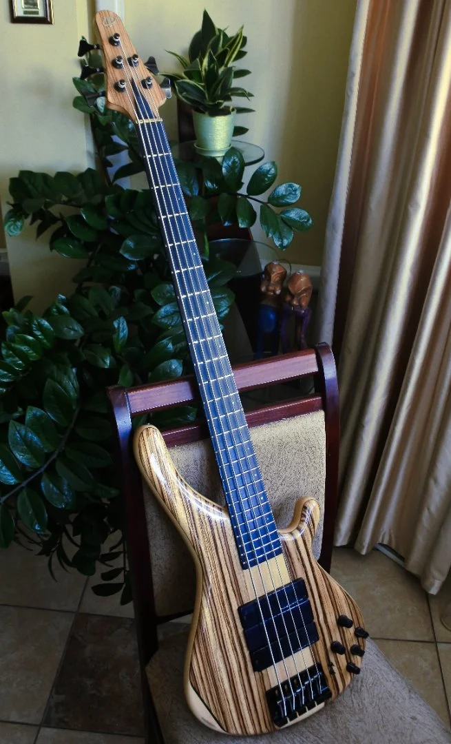 Бас-гитара Tune BE-5 ZW (gen1 Bullseye) - миниатюра 11
