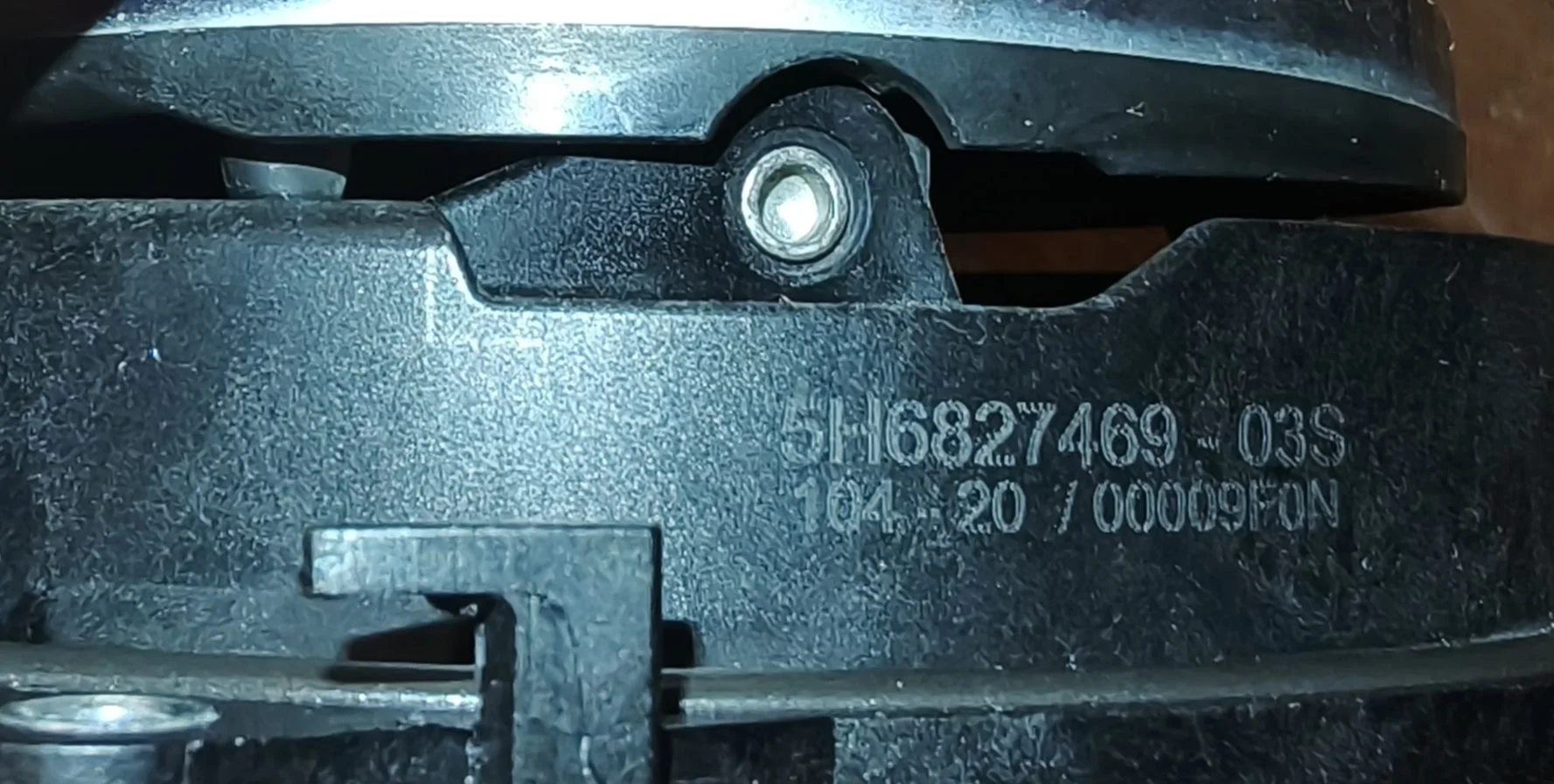 Ручка крышки багажника volkswagen polo 6 liftback - миниатюра 3