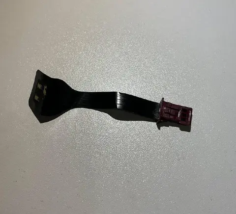 3-pin кабель переходник MINI (Бордовый, ключ слева)