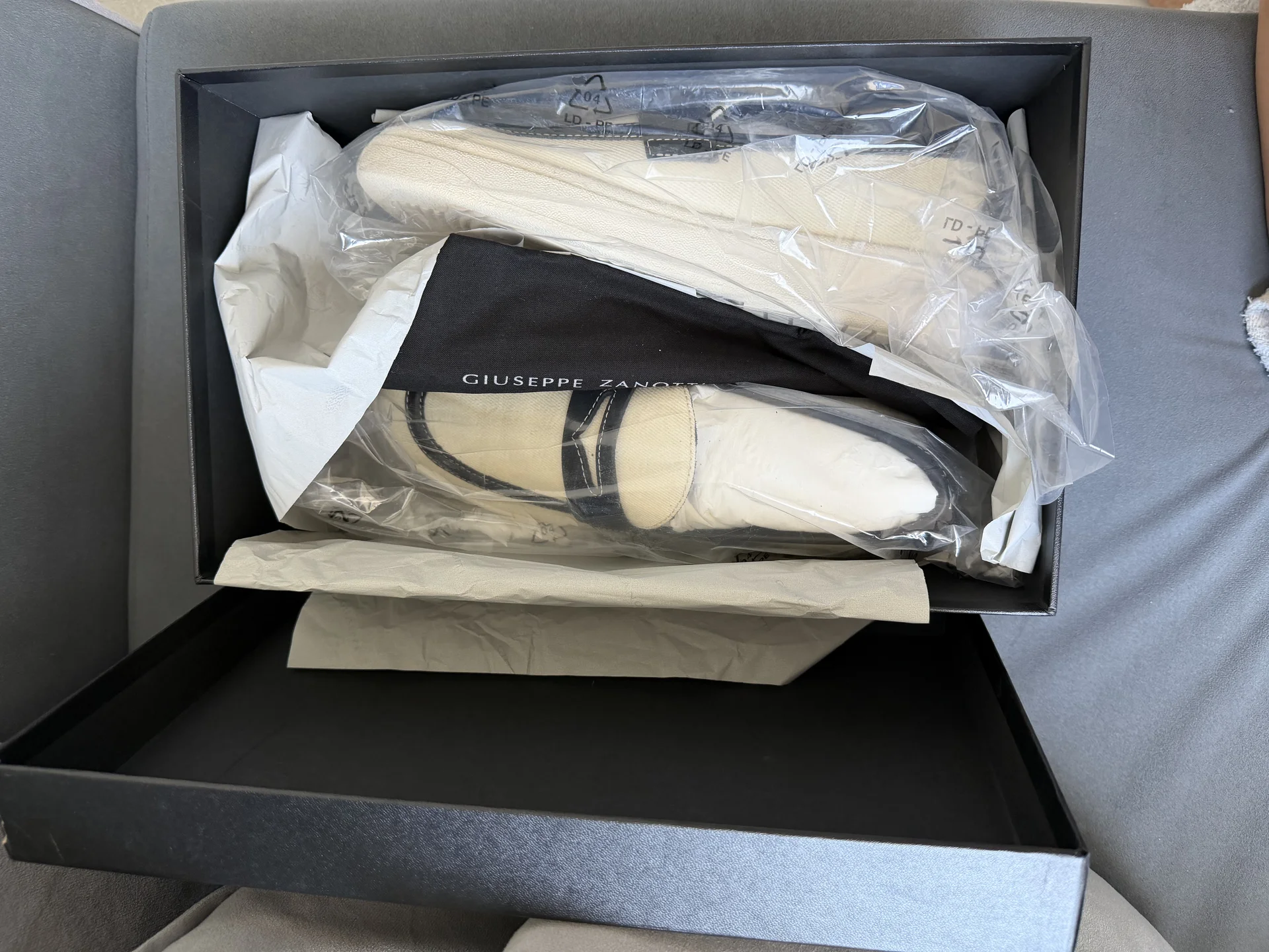 Лоферы слипоны giuseppe zanotti 42 оригинал - миниатюра 13
