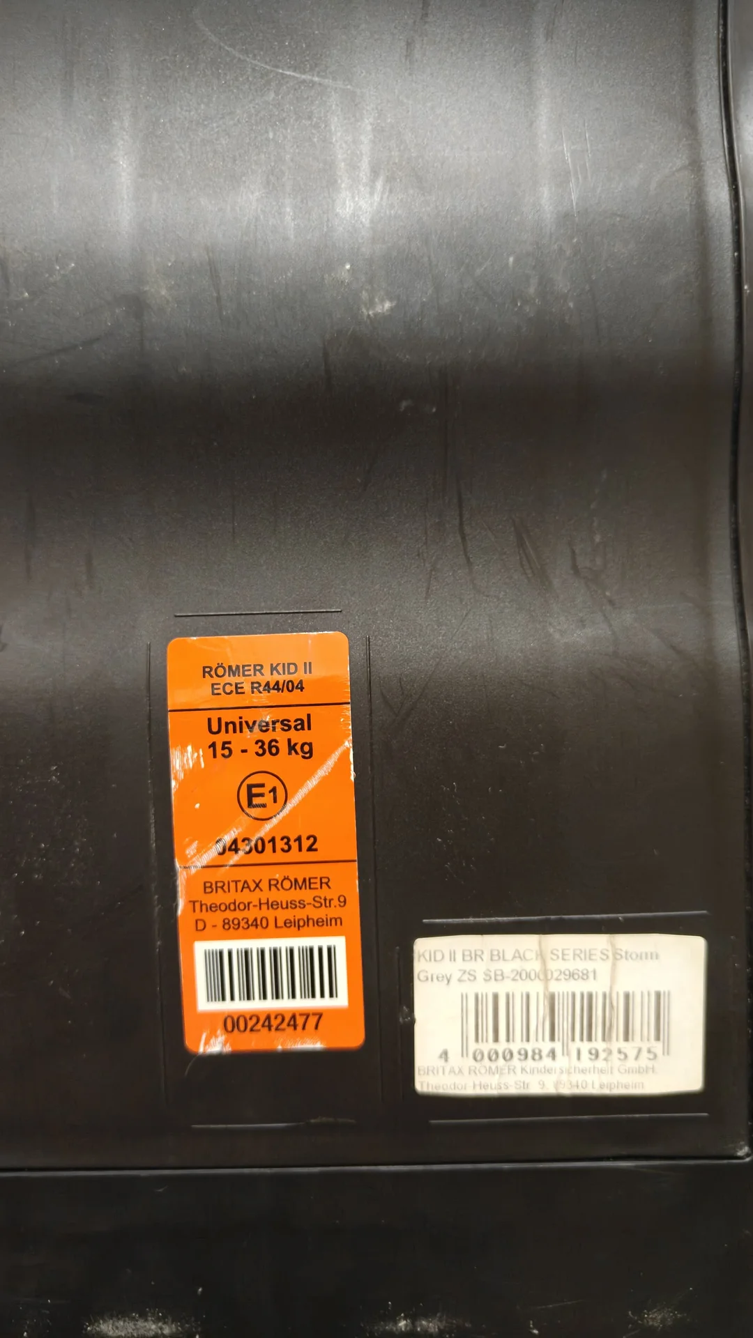 Детское автомобильное кресло britax romer king 2 - миниатюра 3