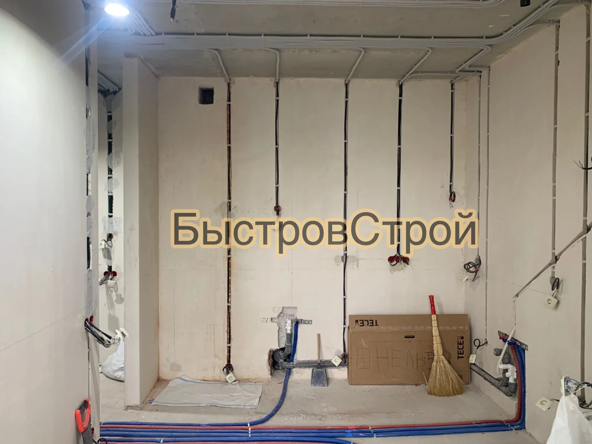 Полусухая стяжка пола - изображение 1