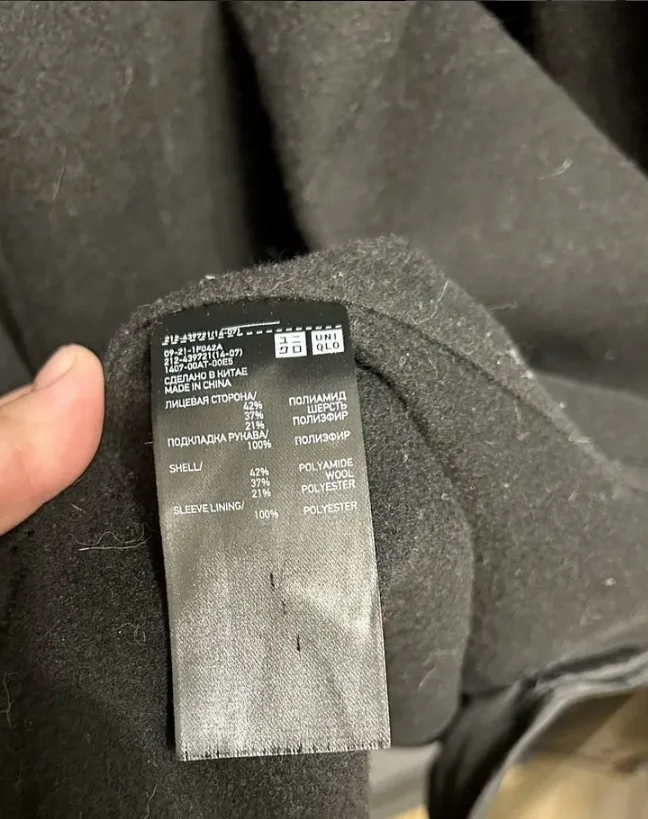 Пальто жен uniqlo XXL - миниатюра 4