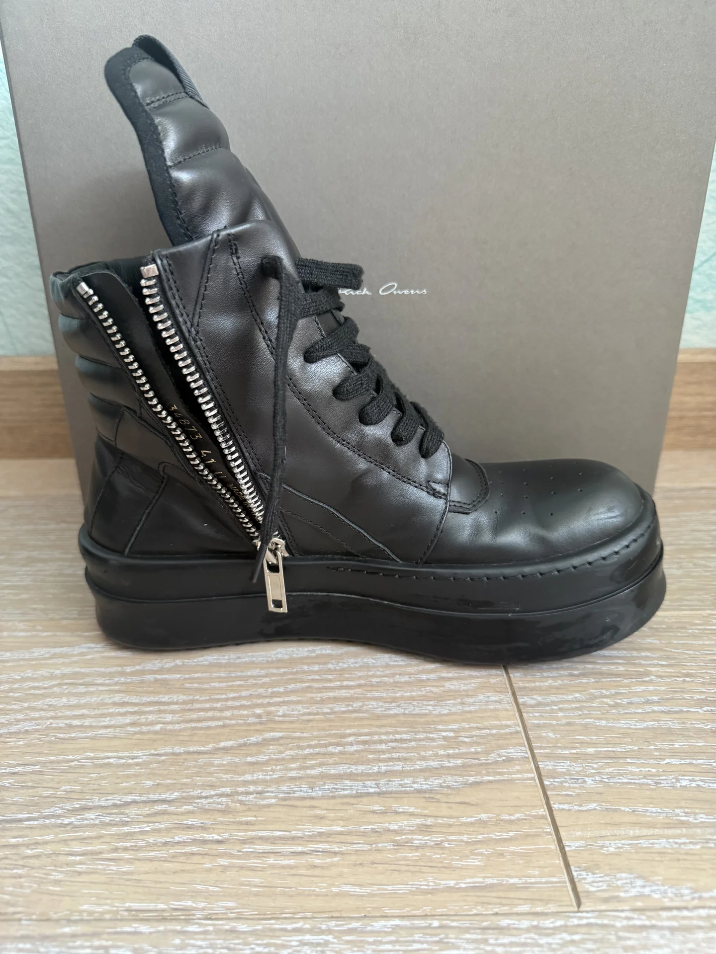 rick owens geobasket double bumper - миниатюра 3