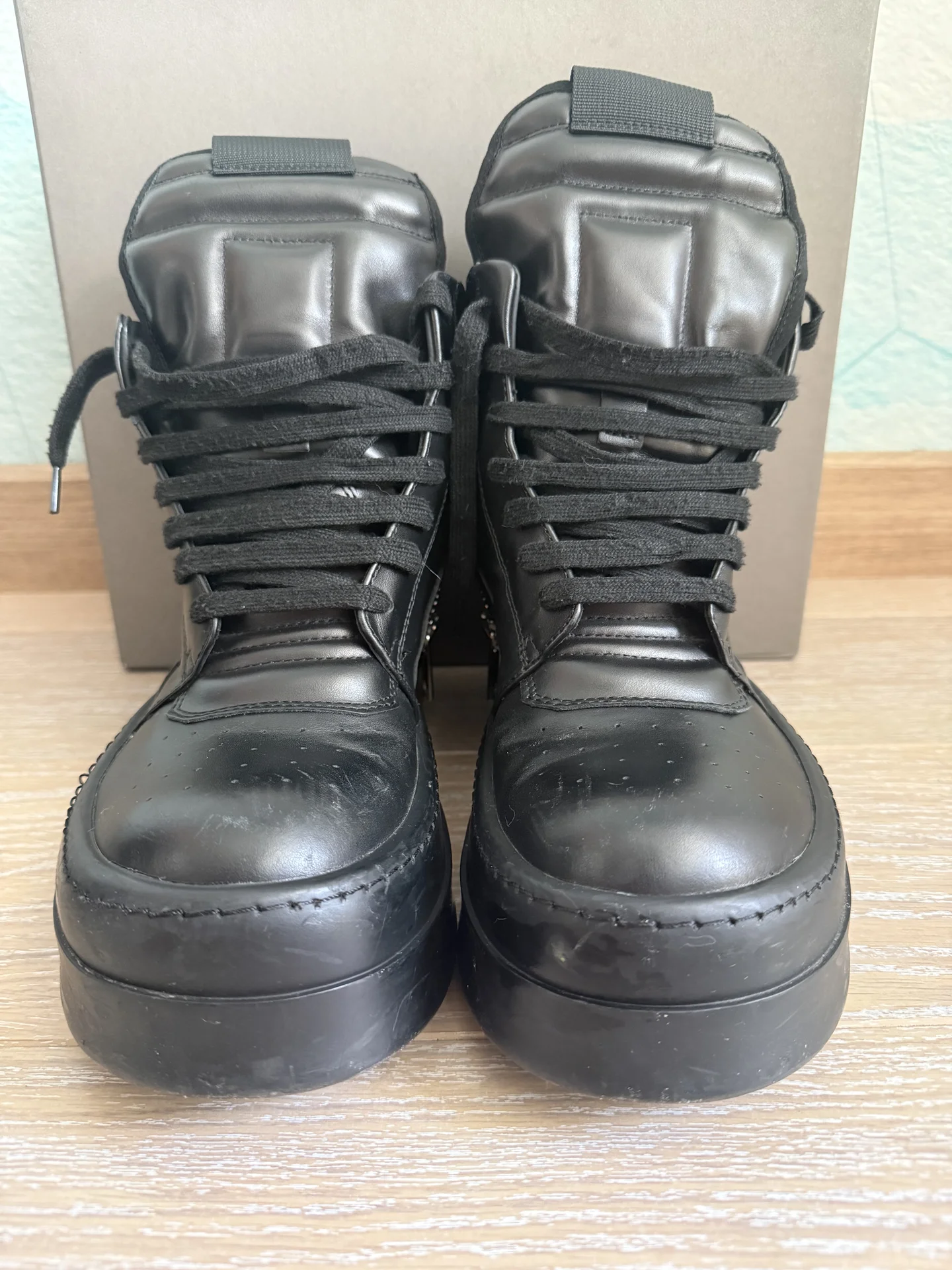 rick owens geobasket double bumper - миниатюра 4